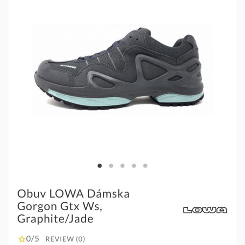 Lowa Gorgon Gore Tex shoes new, size 41.5, waterproof