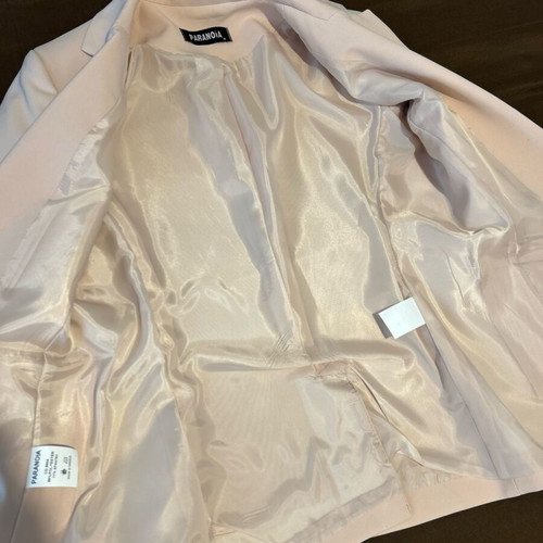 Paranoia blazer pink nude new, size M