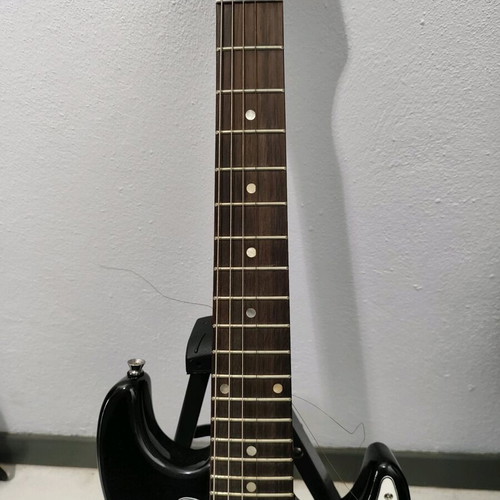 Granite Junior Electric Guitar used with Stagg case and Proel stand