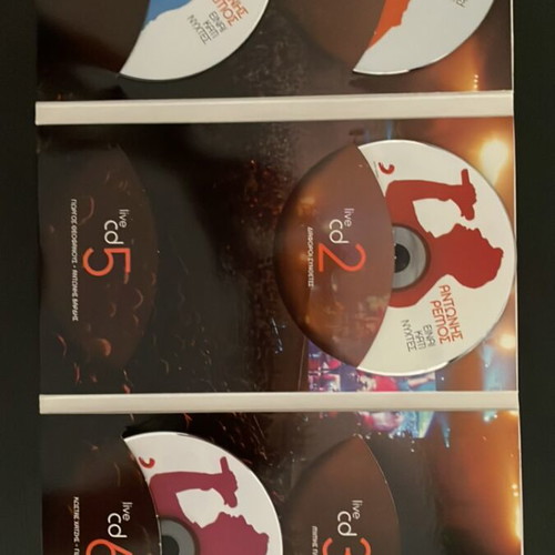 Antonis Remos CD box set with 4 of 6 CDs, like new, laiko