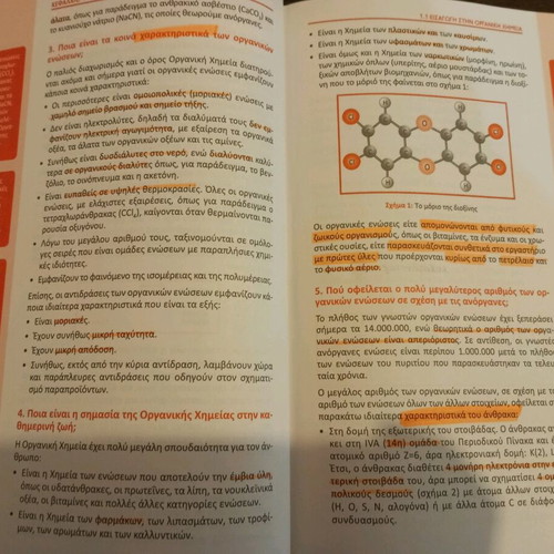 Organic Chemistry Grade 12 Used Textbook, School Aid