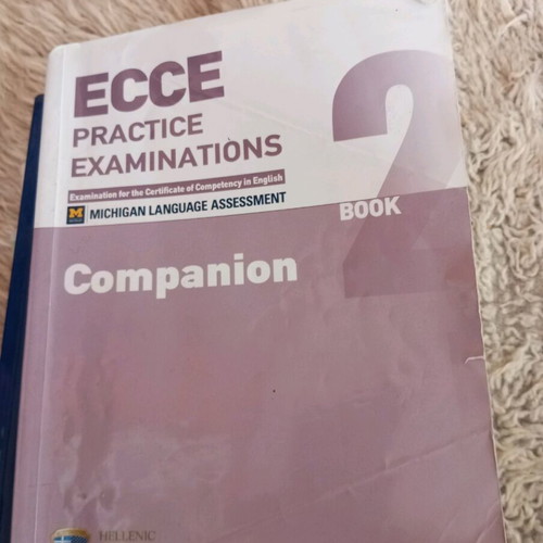 Ecce Practice Examinations Companion like new