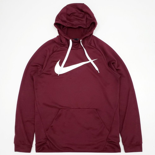 Nike Swoosh Dri Fit Training Hoodie red, like new, size S-M