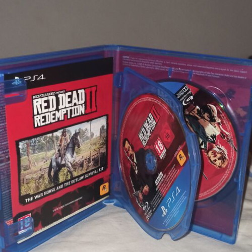 Red Dead Redemption II PS4 game new, excellent condition
