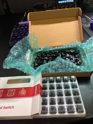Gateron Oil Kings 87 Pieces like new