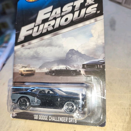 Hot Wheels Diecast Fast & Furious '08 Dodge Challenger SRT8 New