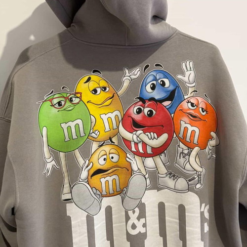 Printed sweatshirt size L used, large and comfortable fit