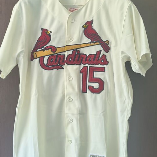 St. Louis Cardinals Tim McCarver 1967 Mitchell & Ness Cooperstown Collection jersey