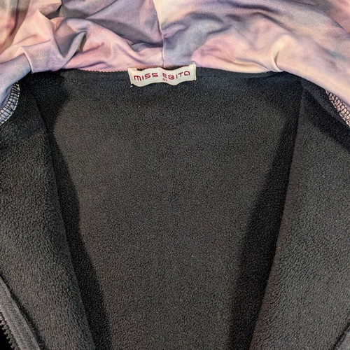 Miss Ebita fleece-lined jacket 8Y used, black, 128 cm