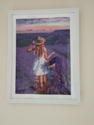 Framed handmade mosaic new 30cmX40cm