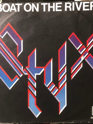 Vinyl Styx Boat On The River 7" сингъл 45 RPM стерео като нов