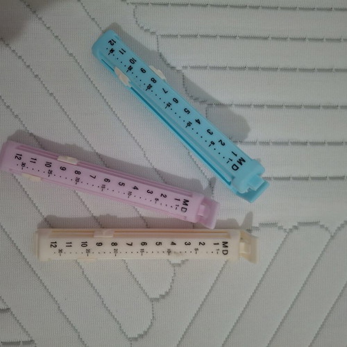 Food storage sealing clips, set of 3