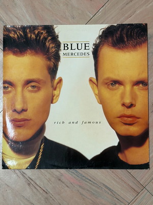 Blue Mercedes Rich And Famous vinyl like new, pop