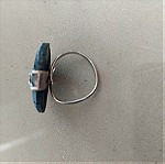  χειροποίητο ασημι δαχτυλίδι