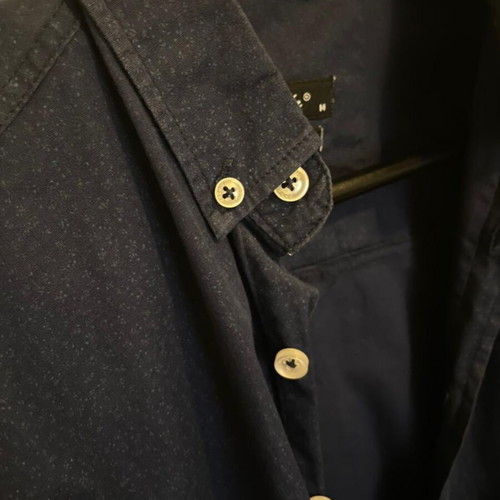 Code blue cotton shirt size M used
