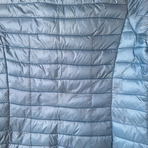 Blue down jacket Medium used