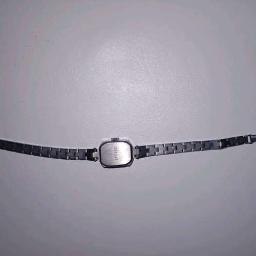 Luch women's authentic mechanical watch used, silver