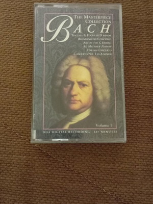 Bach The Masterpiece Collection audio cassette like new