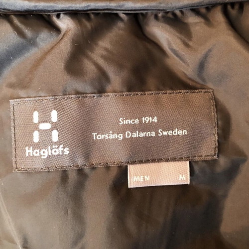 Haglöfs Bield Down Jacket new men's winter black, M