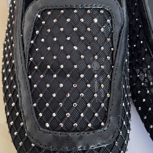 Migato sandals with strass like new, size 39, black