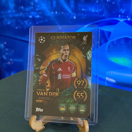 Gladiator Limited Edition Champions League 2025/2026 Cards New Set of 6