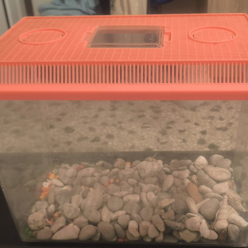 Aquarium like new, 37.5x21x29 cm, 23 lt capacity