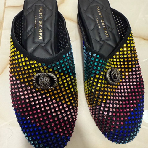 Kurt Geiger slippers new, colorful, size 41, unisex