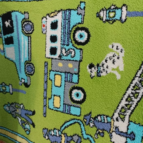 Children's bedroom rug set new with antistatic yarns