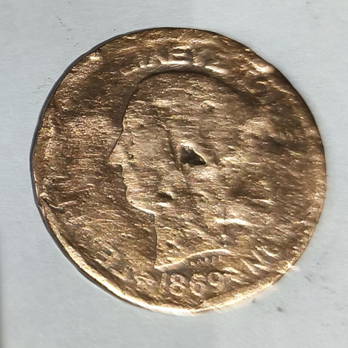 Diobolon coin used, rare, from 1897