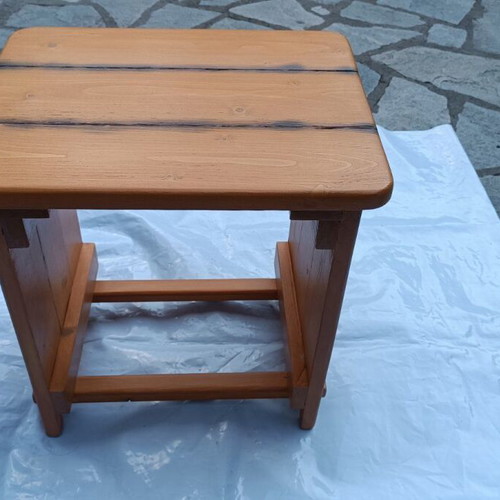 Stool / Ottoman / Seat / Table. Surface 45X35 cm. Height 49 cm