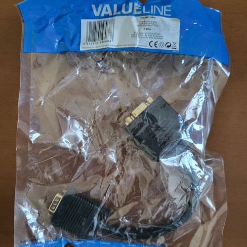 VGA Splitter Valueline καινούργιο σε σφραγισμένη συσκευασία