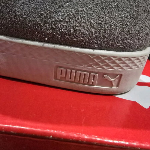 Puma women's shoes with suede texture, like new condition