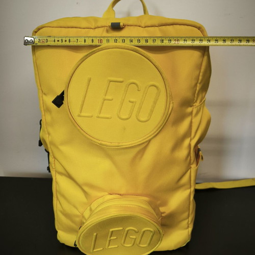 Lego Brick Backpack yellow, like new