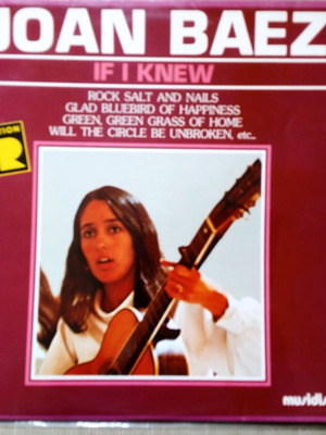 Joan Baez If I Knew vinyl like new, folk