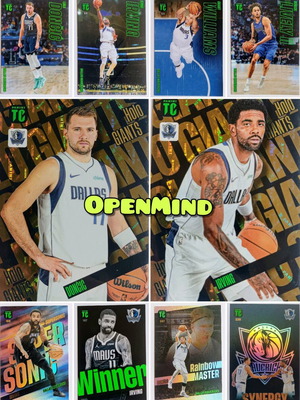 Σετ καρτών Dallas Mavericks 10 τεμαχίων Top Class NBA 2023-2024 νέο