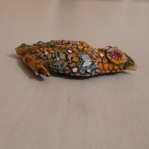 Owl magnet new, decorative mosaic design