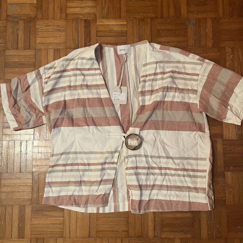 Gioya Co. bolero jacket with belt, new, size U, multicolor