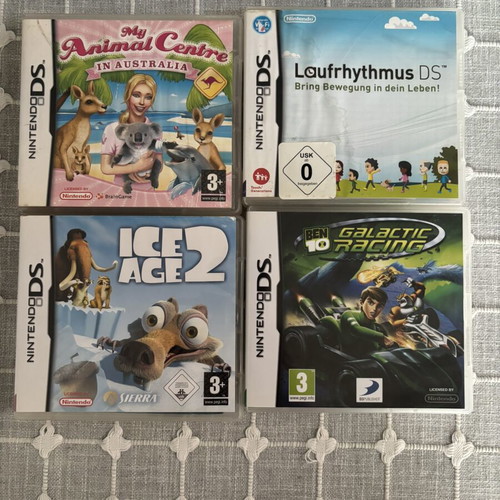 Nintendo DS game bundle, 4 titles