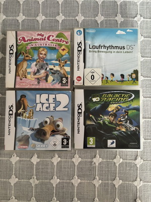 Nintendo DS game bundle, 4 titles