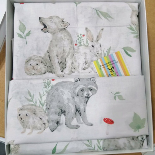 Bebe Biopros Bedding Set Wolf Design new