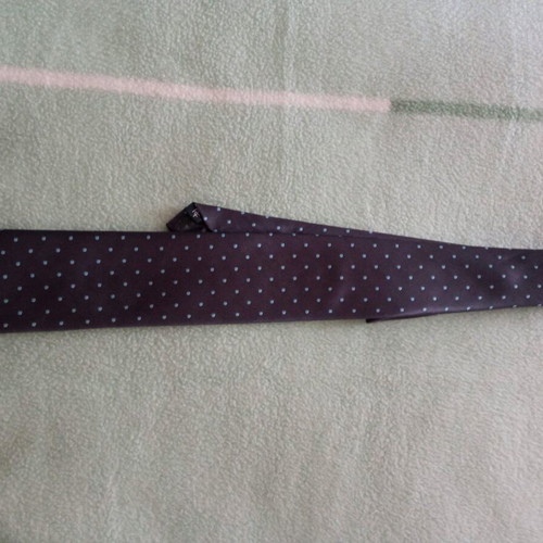 Ricardo Ferri tie like new, brown and turquoise