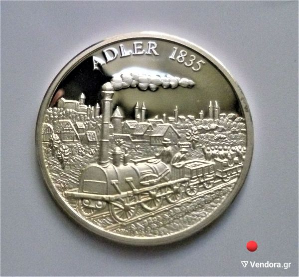  germania / GERMANY 1998 - ADLER 1835  ** 999 SILVER PROOF coin **