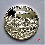  ΓΕΡΜΑΝΙΑ / GERMANY 1998 - ADLER 1835  ** 999 SILVER PROOF coin **