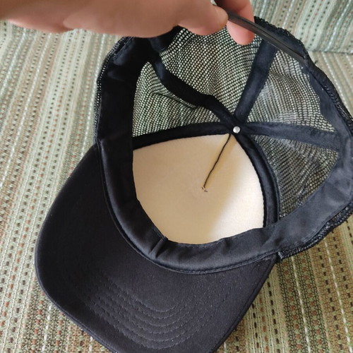 Black cap with fox print, Milokleftis promotion