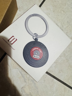 Metal Keychain Vinyl Record Meta[l]morphose new
