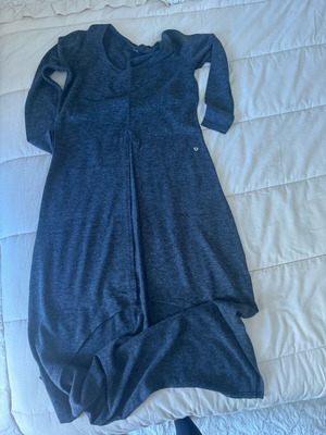Blouson dress gray size M like new