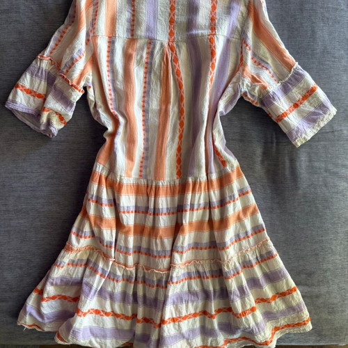 Zwillingsherz summer dress like new, colorful cotton, one size