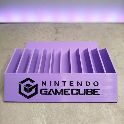 GameCube Game Stand with Logo new, customizable colors