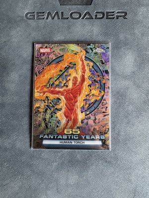 Topps Chrome 2026 Marvel Human Torch 65 Fantastic Years card new