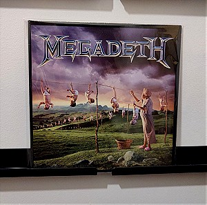 LP Megadeth – Youthanasia  {UK , 1994 , Limited Edition Blue}